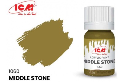ICM C1060 Средний камень(Middle Stone), краска акрил, 12 мл