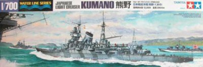Tamiya 31344 Яп.тяжелый крейсер Kumano 1/700