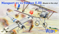 Valom 14420 Duels in the sky Nieuport 11 vs Fokker E.III 1/144