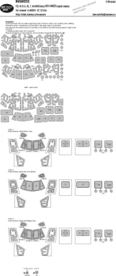 New Ware NWA-M1224 Mask PZL W-3 (A,RL,T,WARM) Sokol ADVANCED 1/48