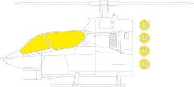 Eduard EX862 Mask AH-1G (SP.HOB.) 1/48
