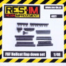 Res-Im RESIM4827 1/48 F6F Hellcat flap down set (EDU)