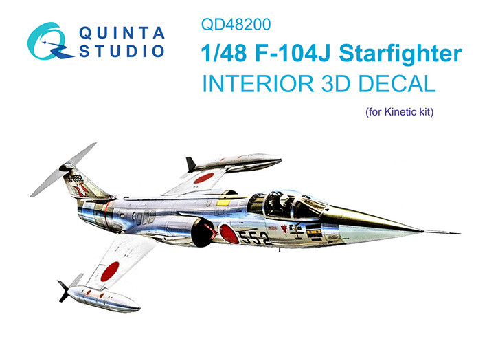 Quinta studio QD48200 F-104J (Kinetic) 1/48