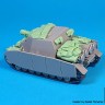Black Dog T72166 Sd.Kfz.166 Sturmpanzer IV Brummbar accessories (designed to be used with Italeri	 kits) 1/72