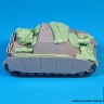 Black Dog T72166 Sd.Kfz.166 Sturmpanzer IV Brummbar accessories (designed to be used with Italeri	 kits) 1/72