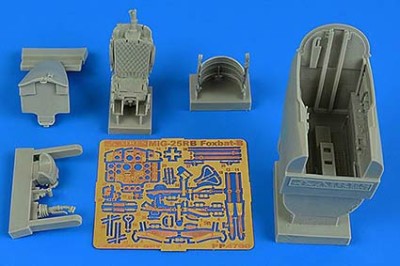 Aires 4790 MiG-25RB Foxbat-B cockpit set (ICM) 1/48