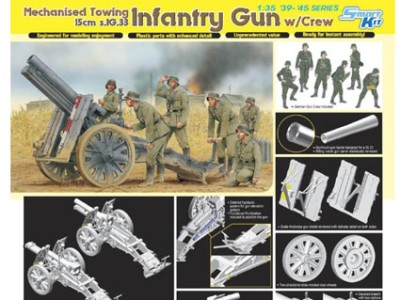 Dragon 6261 15cm s.IG.33 INFANTRY GUN 1/35
