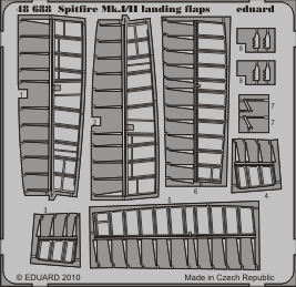 Eduard 48688 Spitfire Mk.I/II landing flaps