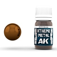 AK Interactive AK-00474 XTREME METAL BRONZE (металлик бронза)