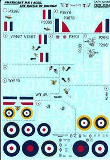 Print Scale 72-065 Hawker Hurricane Mk.1 1/72