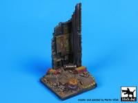 BlackDog FD009 Post apocalyptic factory ruin fantasy base (65x65 mm)
