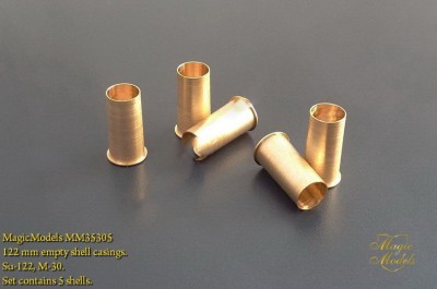 Magic Models MM35305 Гильза Ж-463М для 122-мм гаубицы обр 1938 г. Су-122, М-30. (в комплекте 5 гильз) 1/35