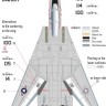 HAD 481011 Decal F-14A VF-1 Wolfpack (extended version) 1/48