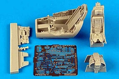 Aires 4374 J35F/J Draken cockpit set 1/48