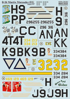 Print Scale 72-321 Martin Marauder B-26 F/G (wet decals) 1/72