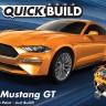 Airfix J6036 Ford Mustang GT QUICK BUILD Blue NEW TOOL