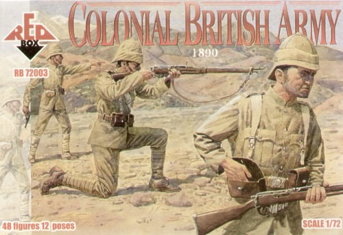Red Box 72003 Colonial British Army 1/72
