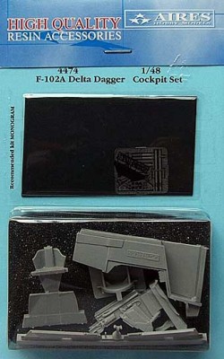 Aires 4474 F-102A Delta dagger cockpit set 1/48