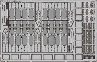 Eduard 32293 1/32 Фототравление для He 111 bomb bay