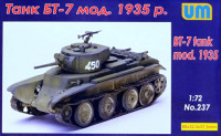 UM 237 BT-7 tank mod. 1935 1/72