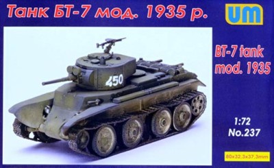 UniModel UMM-72237 BT-7 tank mod. 1935 1/72