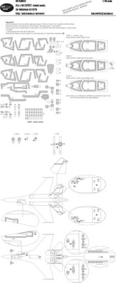 New Ware NWA-M0513 1/48 Mask PLA J-11B EXPERT (HOBBYB 81715)