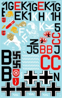 Aims AIMS32D004 Heinkel He-111P (5) 1/32