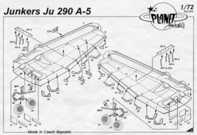 Planet Models PLT073 Junkers Ju-290 1/72