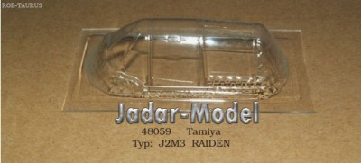 Rob Taurus 48059 J2M3 Raiden Canopy 1/48