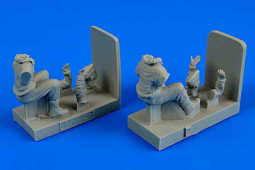 Aerobonus 480153 WWII RAF Pilots for Bedford MWD 1/48
