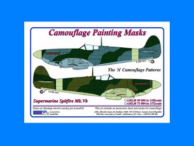 AML AMLM49008 Mask Supermarine Spitfire Mk.V Camouflage 'A' 1/48