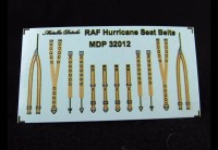 Metallic Details MDP32012 RAF Hawker Hurricane seat belts 1/32