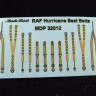 Metallic Details MDP32012 RAF Hawker Hurricane seat belts 1/32