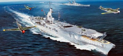 Trumpeter 05628 German Navy Aircraft Carrier Peter Strasser 1/350