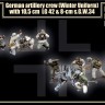 Mars MAR72142 German Artillery Crew in winter uniform (WWII) 1/72
