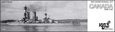 Combrig 70467 HMS Canada Battleship 1/700