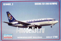 Восточный Экспресс 14469-2 Aвиалайнер В-737-200 OLYMPIC Airlines (Limited Edition) 1/144