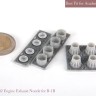 Mk1 Design MA-14404 Rockwell B-1B Lancer GE exhaust nozzle. Aftrer burner Set (closed) 1/144