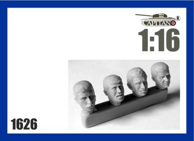Captain 1626 Характерные головы 6