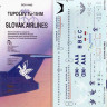 BOA Decals 14463 Tupolev Tu-154M Slovak Airlines 1/144
