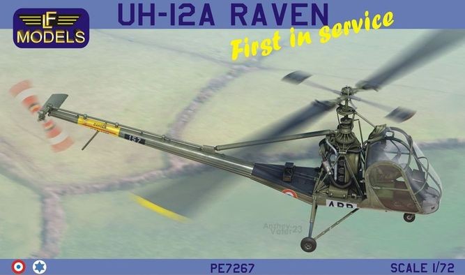 Lf Model P7267 UH-12A Raven First in service (4x camo) 1/72