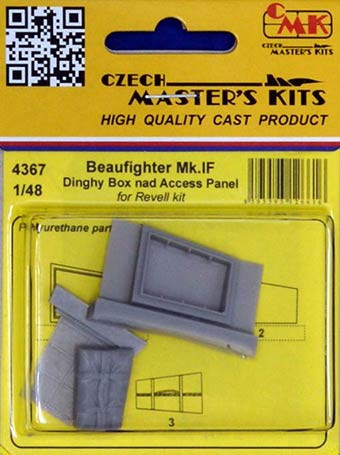 CMK 4367 Beaufighter TF Mk.X Dinghy Box & Access Panel 1/48