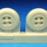 Barracuda Studios BCR48150 Hawker Tempest Mainwheels - Smooth Tread 1/48