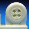 Barracuda Studios BCR48150 Hawker Tempest Mainwheels - Smooth Tread 1/48