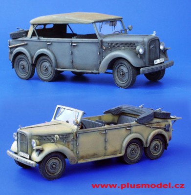 Plus model 105 SKODA TYPE 903 Staff Car 1:35