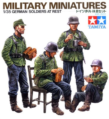 Tamiya 35129 German Soldiers at Rest 1/35