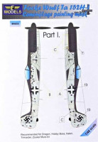 Lf Model M4855 Mask Focke Wulf ta 152H-1 Camouflage part 1 1/48