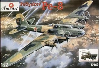Amodel 72142 Pe-8 &amp; AS-2 1/72