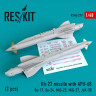 Reskit RS48-0279 Kh-23 missile with APU-68 (2 pcs) (Su-17, Su-24, Mig-23, Mig-27, JaK-38) Hobbe Boss, Trumpeter, Kitty Hawk 1/48