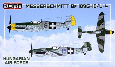 Kora Model KPK72108 Bf 109G-10/U-4 Hungarian A.F. (4x camo) 1/72